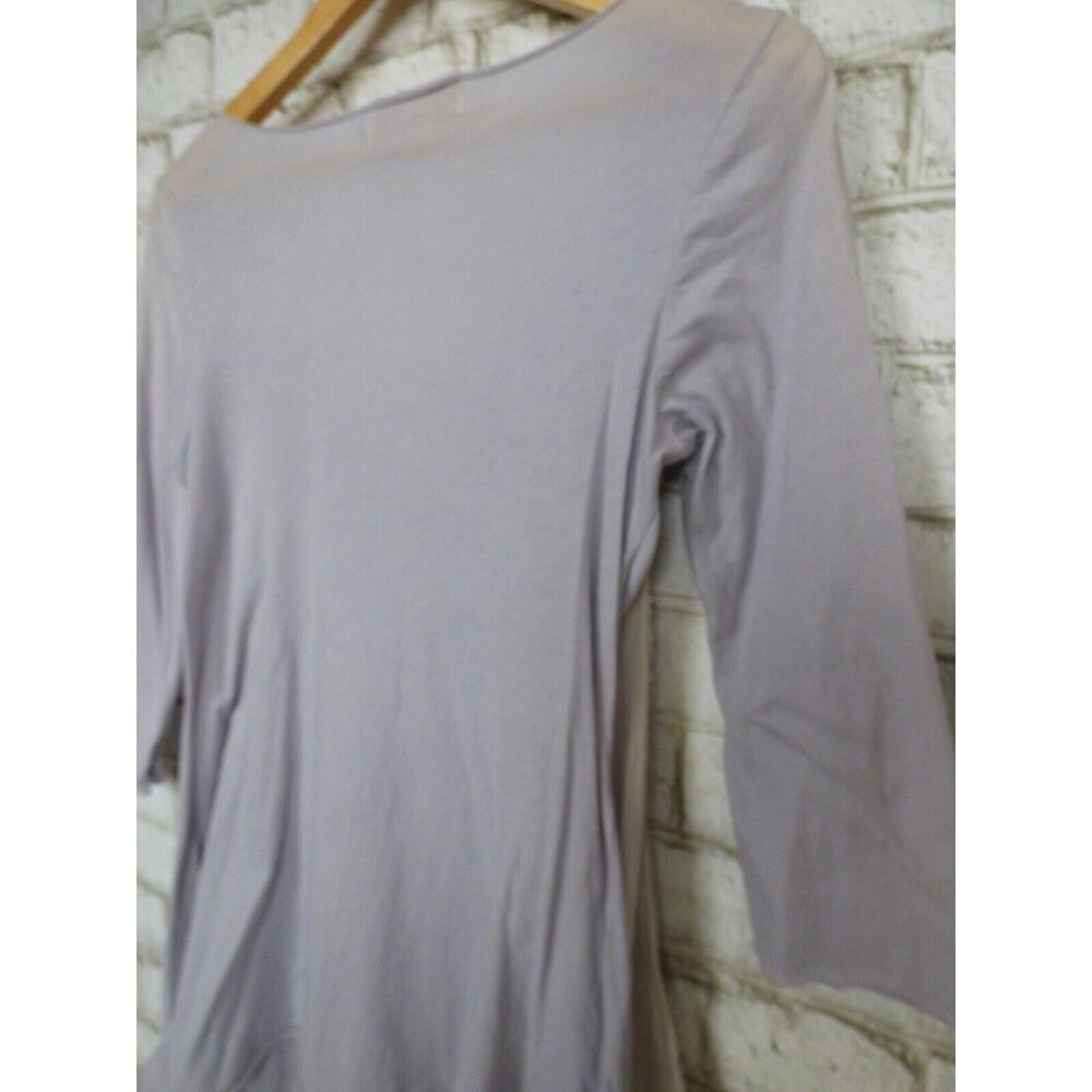 Johnny Was 4 Love and Liberty Lace Trim Pale Lavender Tunic Top S NEW J726 - Picture 13 of 14